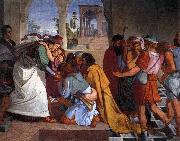 CORNELIUS, Peter The Recognition of Joseph by his Brothers oil painting reproduction